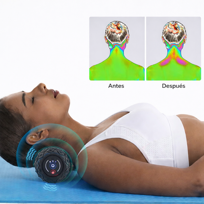 Rodillo masajeador eléctrico